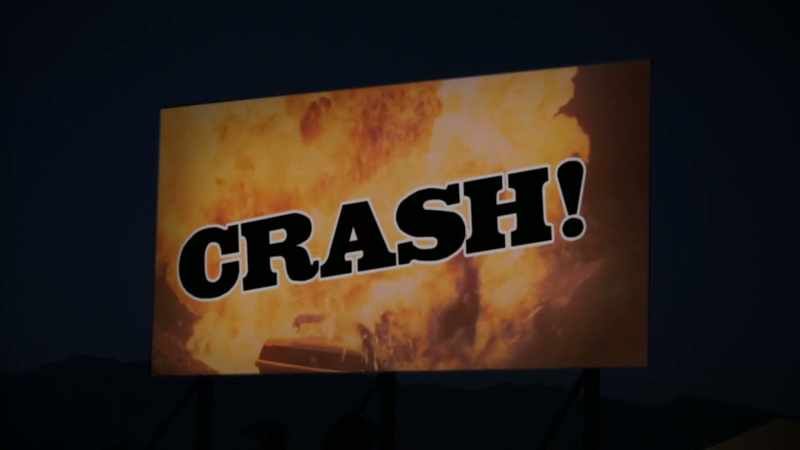 (vehicle explodes)