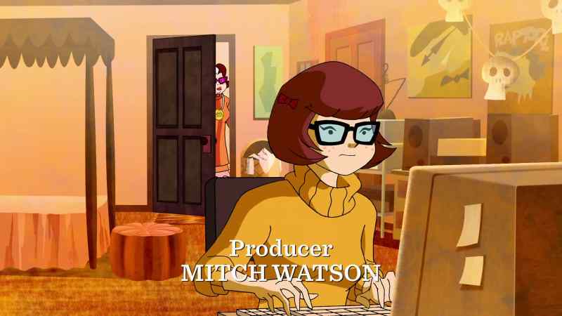 VELMA, IT'S LATE. ENOUGH TYPING
