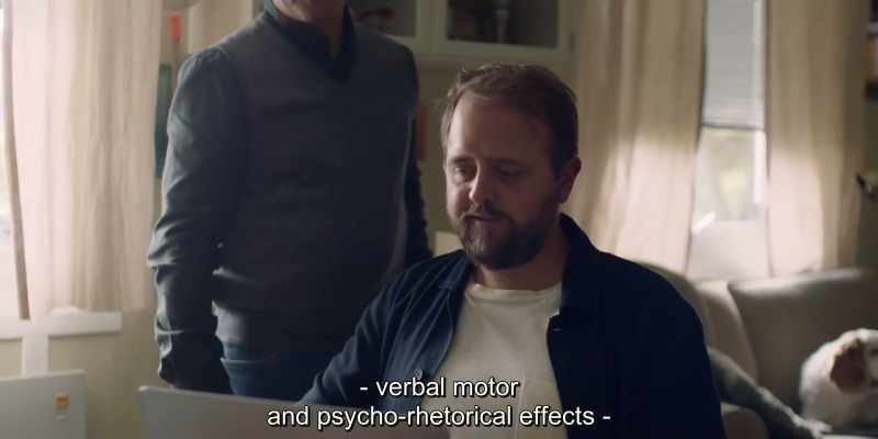 verbal motor and psycho-rhetorical effects