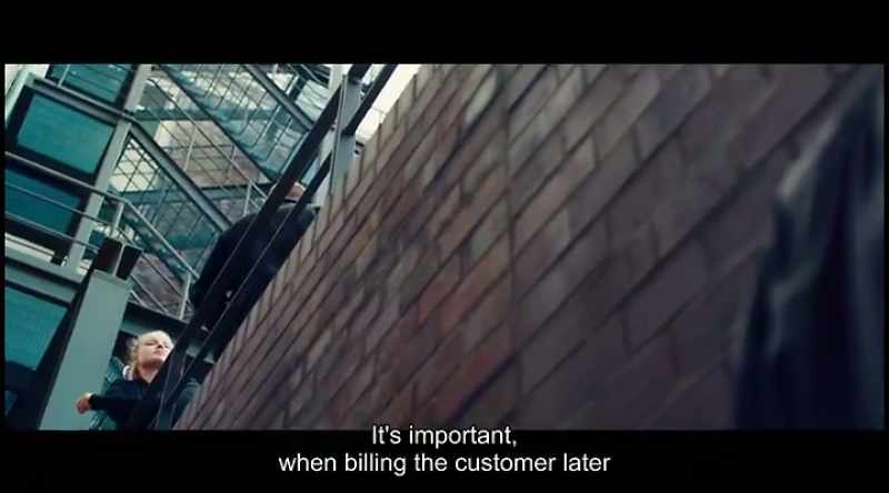 Very important, when we go with the customer into the billing process