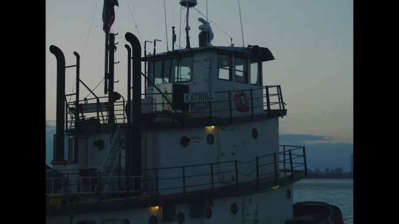 Vessel Katrina leaving New York Harbor