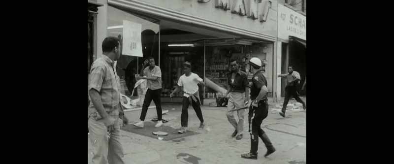 Vicky. - They're shootin' outside