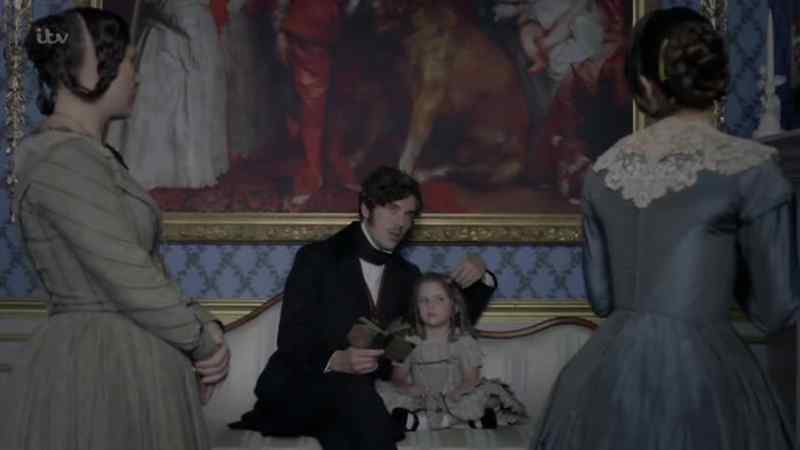 Victoria, she does look rather flushed