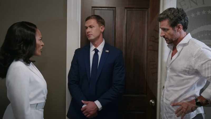 VICTORIA: IS SHE IN THERE? HUNTER: MAX