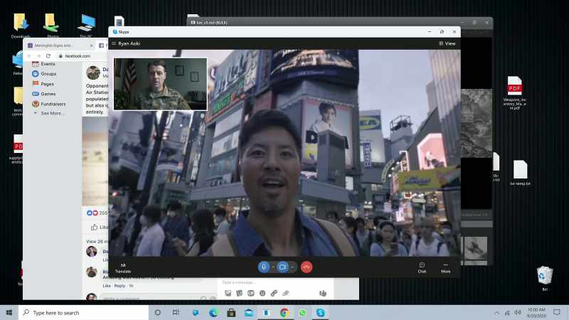 (video call ringing)