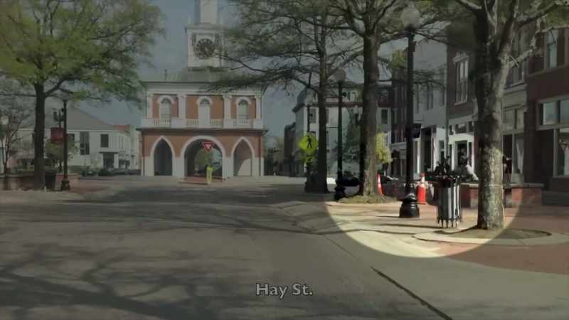 Video evidence shows they were there