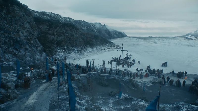 [Vikings talking indistinctly]
