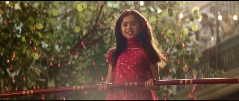 Vilayati kept staring at Radha