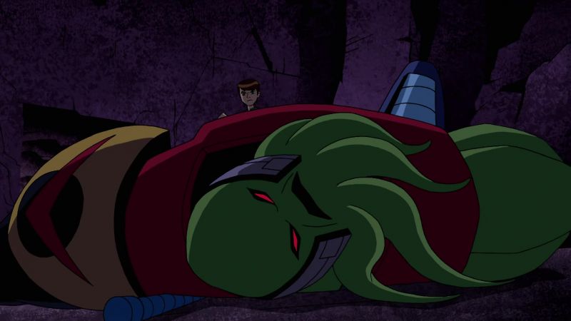 >> Vilgax: [ GROANS ]