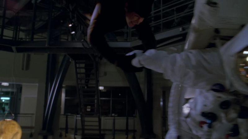 Vince: Help me! It's slipping! I can't hold on!