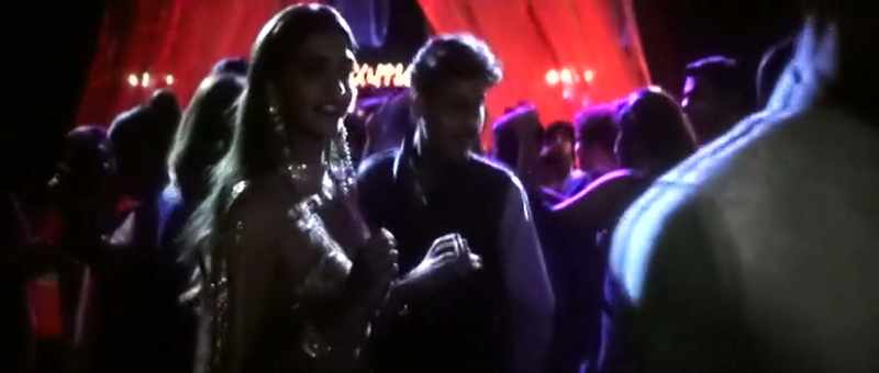 Vineet's aunt was saying that she is having an affair