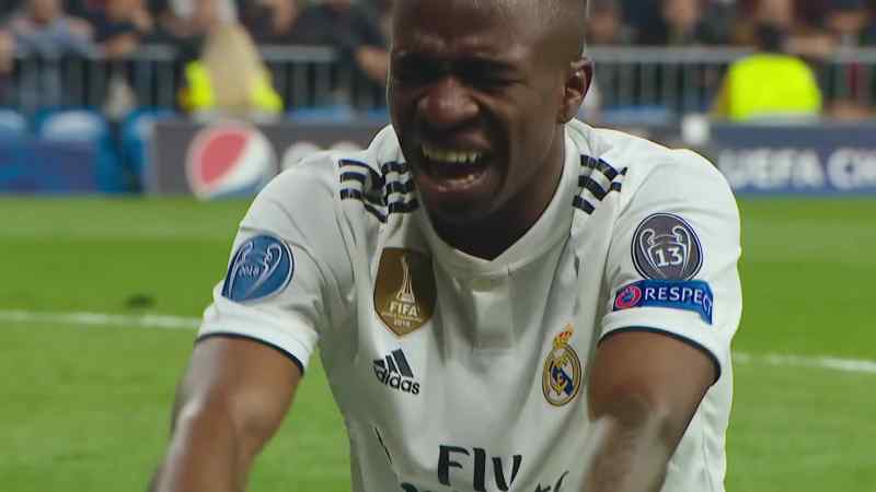 Vinícius could be out for two months with a torn ankle ligament