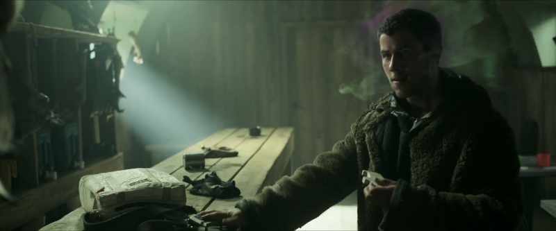 VIOLA: Be careful with that.[DAVY SCOFFS]
