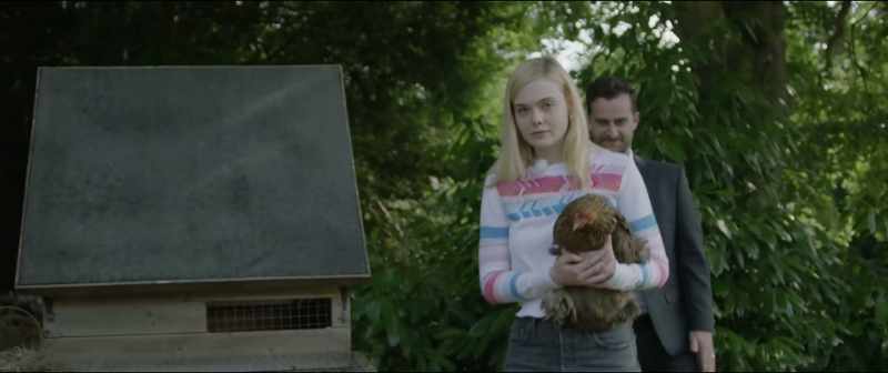 Violet, who lives alone with her mother