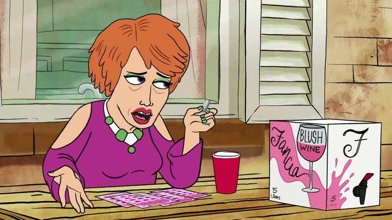 Violet's biological diddy was not the greatest, yes