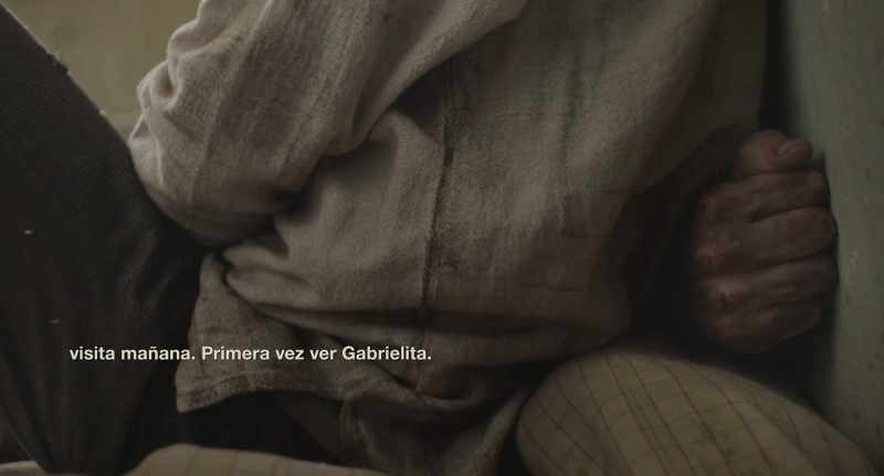 Visit tomorrow. First time see Gabrielita