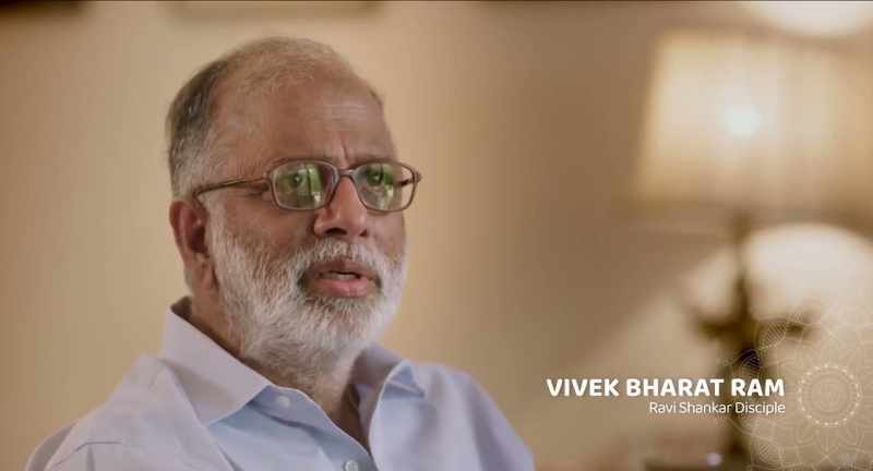 VIVEK BHARAT RAM Ravi Shankar Disciple