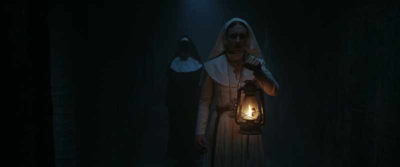 VOICE: (WHISPERING) Sister Irene, this way