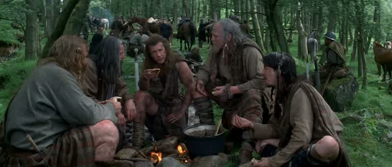 Volunteers coming inWilliam Wallace we've come to fight and to die for youStand up man I'm not the PopeMy name is Faudron My sword is yoursI brought you this We checked them for armsI brought you this