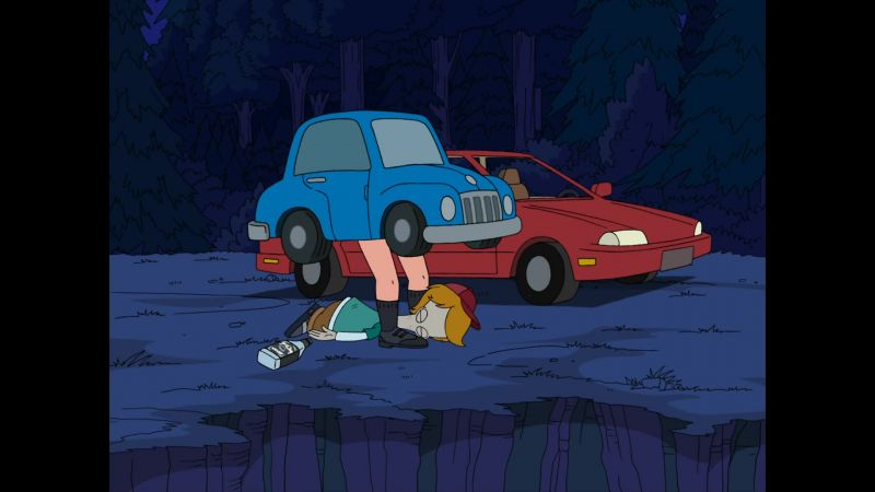 Vroom, vroom. (cell phone rings)