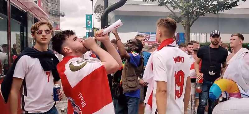 [vuvuzela blowing]