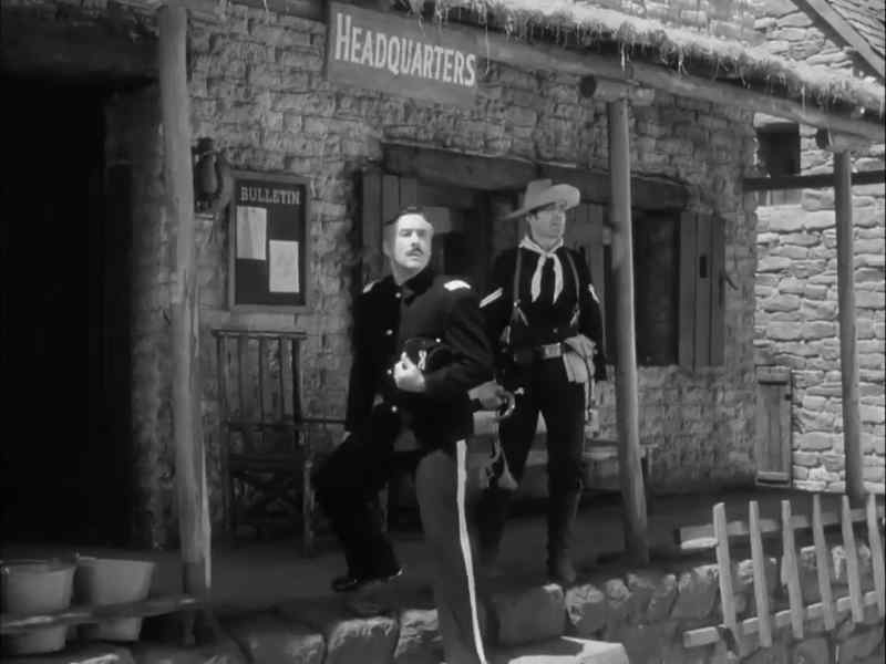 Wagon's burned. Two men dead