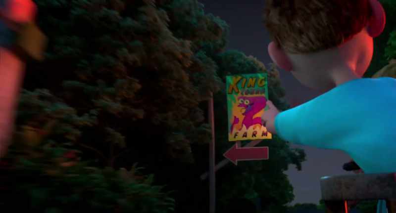 Wait a moment. - Sune, you should turn at the sign