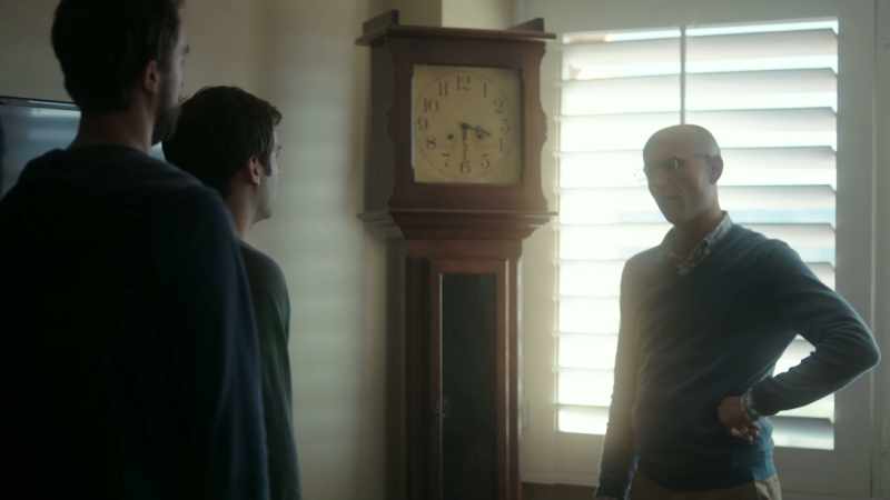 Wait, it's a-- it's a grandfather clock