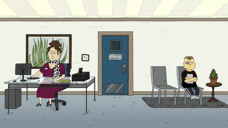 Wait, you said what to the lunch lady?