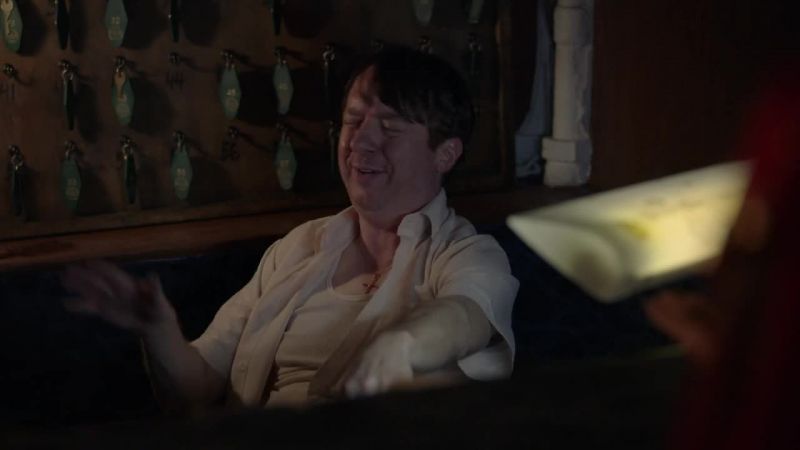 Wait, someone's still in room 44