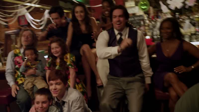 Wait. Wait. - Is it on? - It's on, it's on. Wait. - Did it go? All: Again, set it up again. Here w