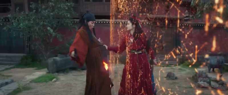 Wait. Wait, let go, there's fire