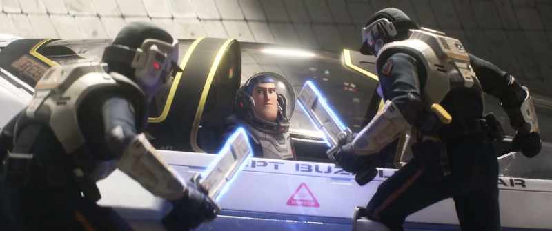 Wait, what? Lightyear? Well, get him outta there!