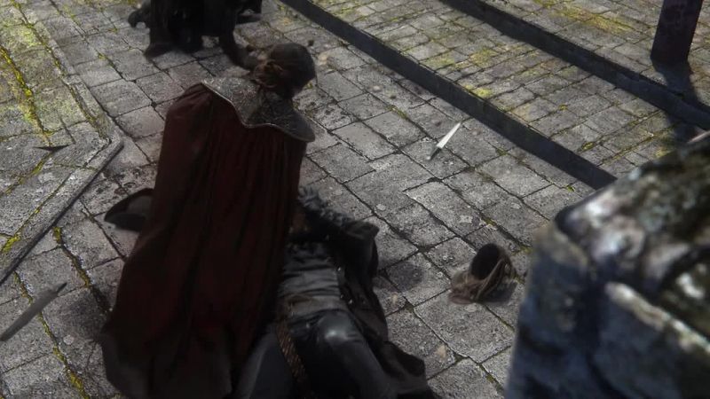 Wait. You're a... Ow!