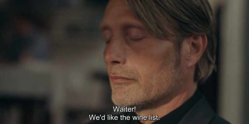 Waiter! We'd like the wine list