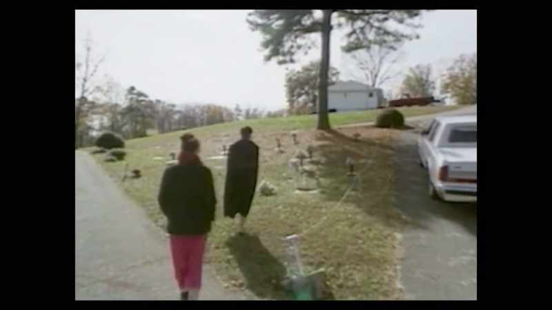 Walk through a graveyard