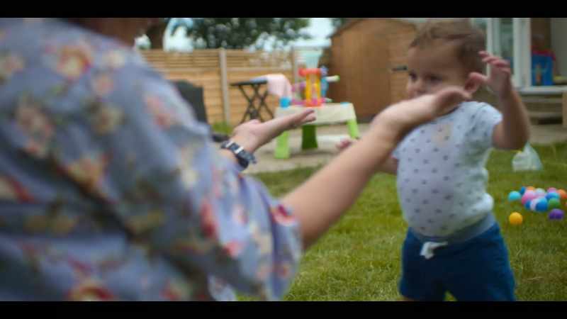 Walking is a complete game changer for the infant