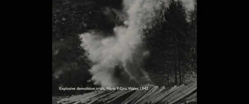 Wallis was developing a secret bomb