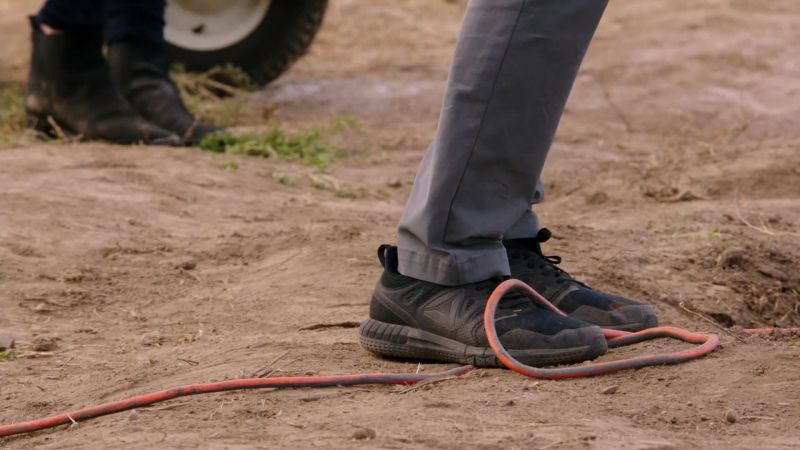 Walter, be careful. Your foot
