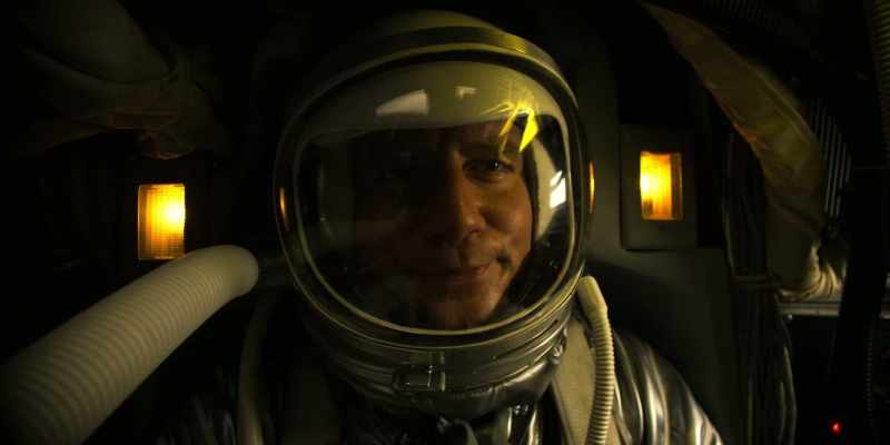 WALTER: He has been in his capsule for some four hours now