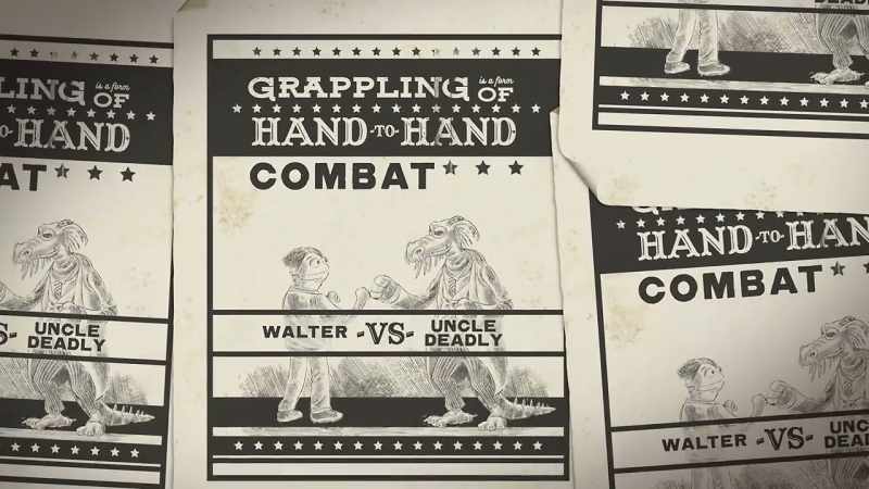WALTER: Oh, hand-to-hand combat