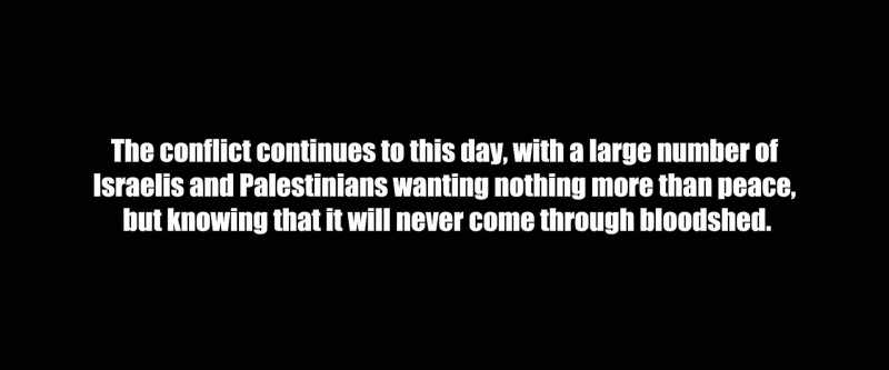 wanting nothing more than peace