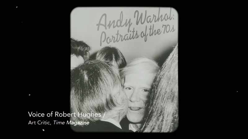 Warhol's autistic stare was the same for heroes and heroines