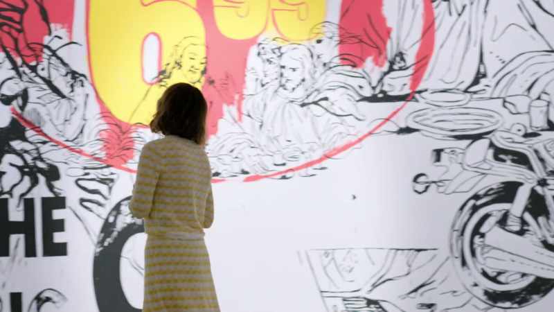 Warhol's making all of this work together at the same time