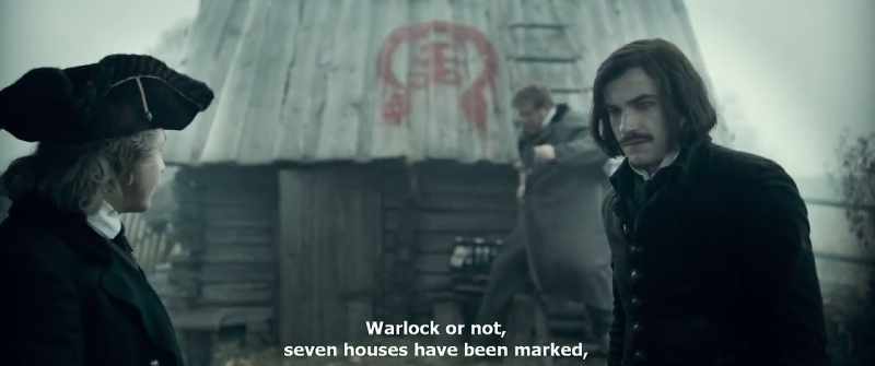 Warlock or not, seven houses have been marked