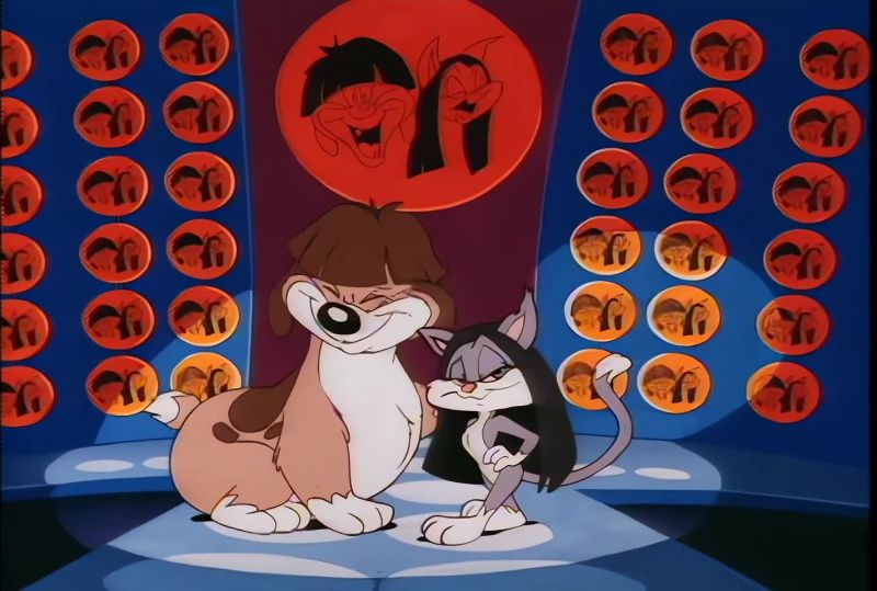 WARNERS: ♪ Like Abbott and Costello ♪