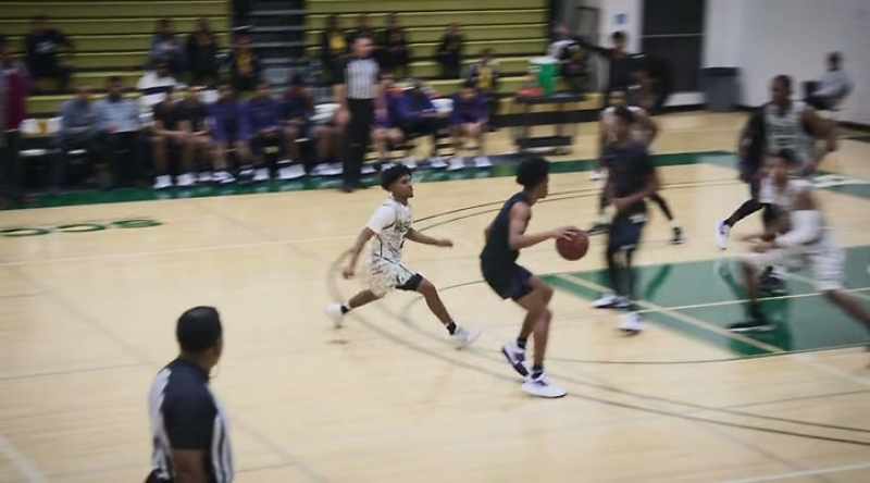 Warren, right wing, to the lane