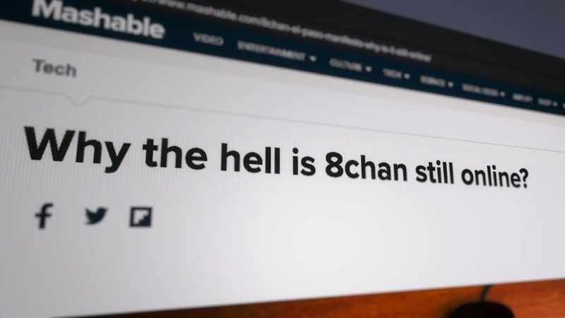 Was 8chan about to become the Skokie case