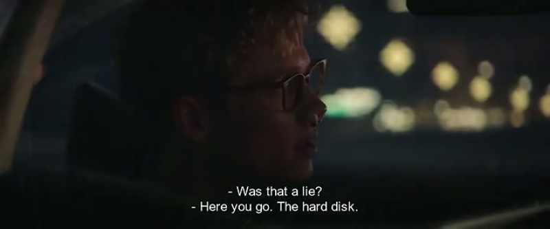 Was that a lie? - Here you go. The hard disk