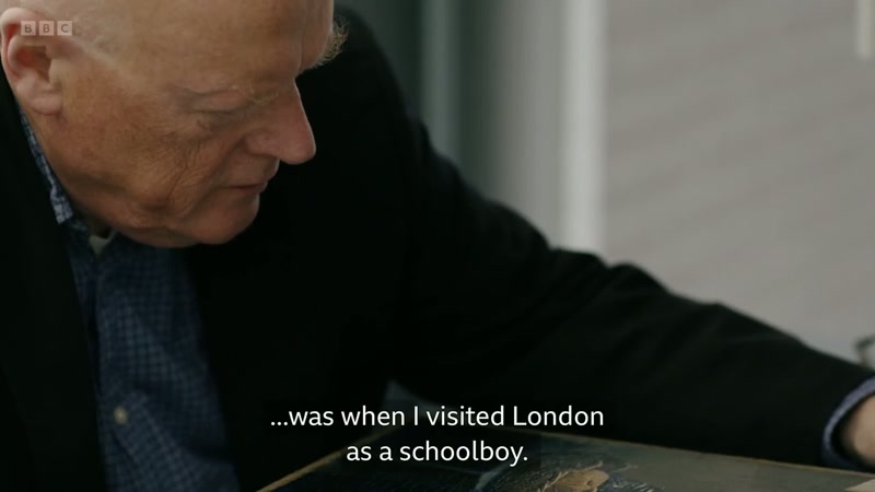 Was when I visited London as a schoolboy